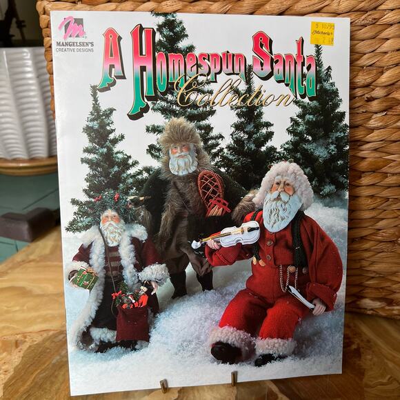 A Homespun Santa Instruction Magazine - Picture 1 of 5